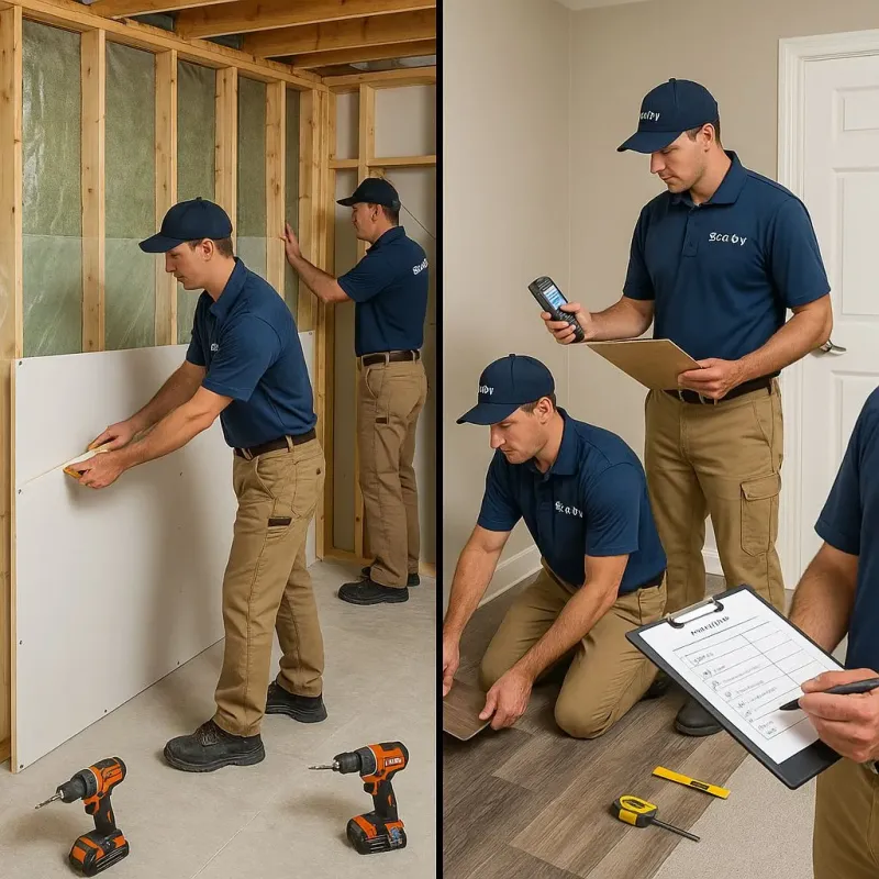 Repairs and Reconstruction process in Elsmere, DE